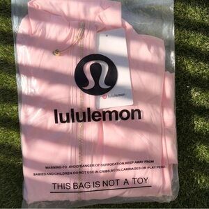 Lululemon Athletica Light Pink Bomber Jacket and pants
